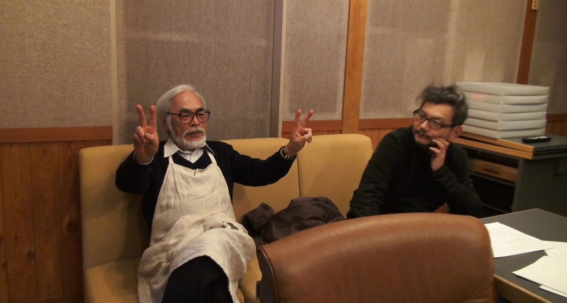 Hayao Miyazaki peace in documentary The Kingdom of Dreams an