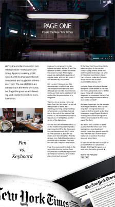 Page One: Inside the New York Times