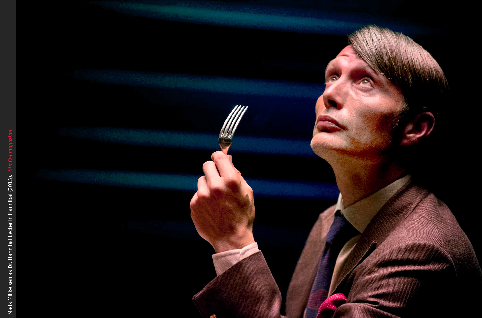 Mads Mikkelsen as Dr. Hannibal Lecter fork tv Hannibal 2013