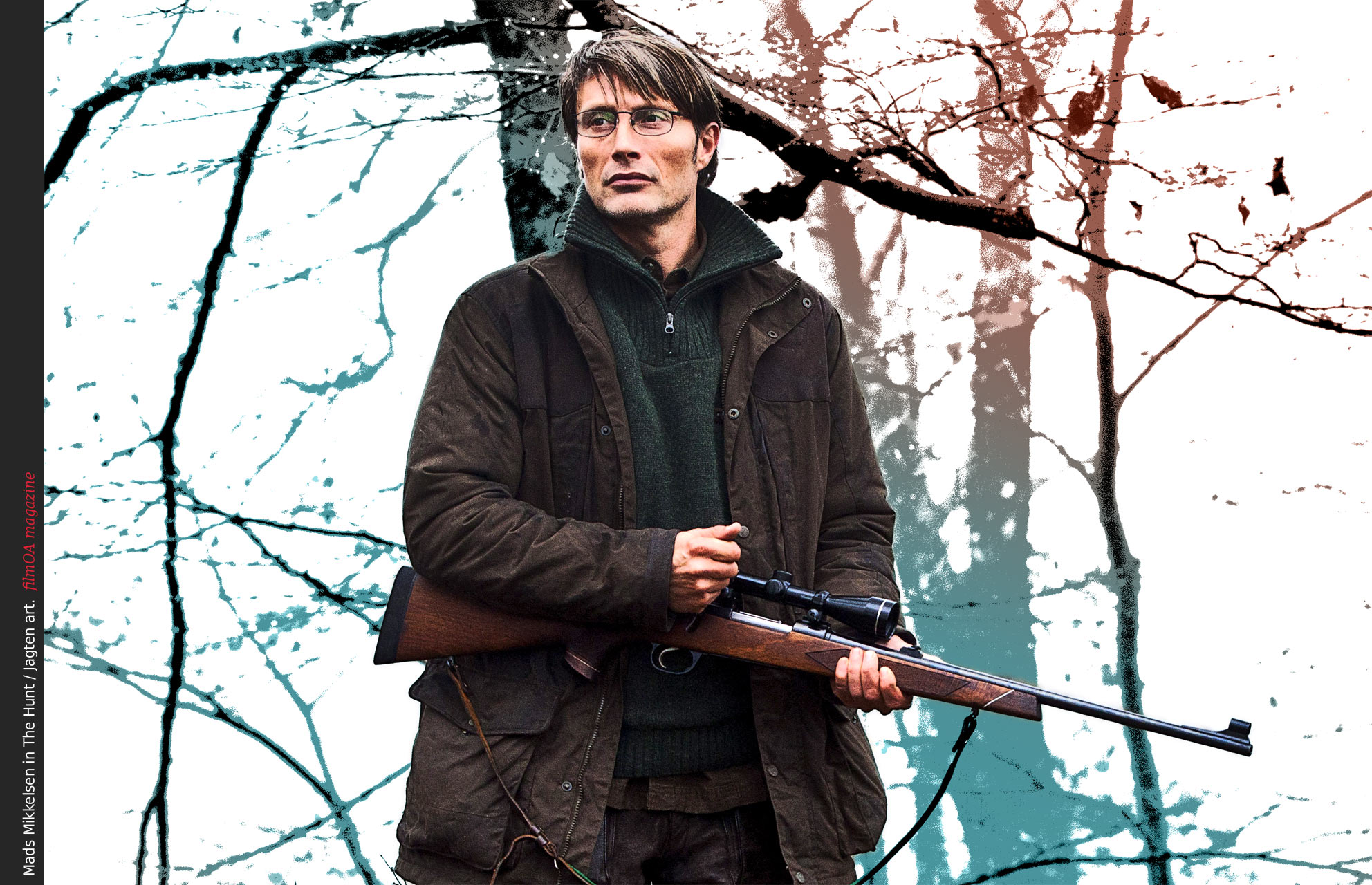 The Hunt Jagten poster art Mads Mikkelsen filmOA