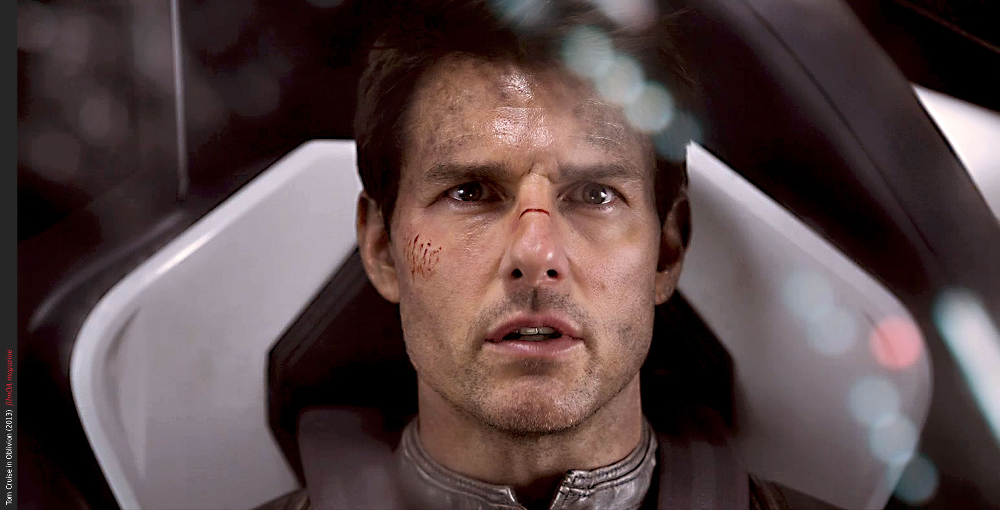 Tom Cruise Oblivion film 2013 close-up