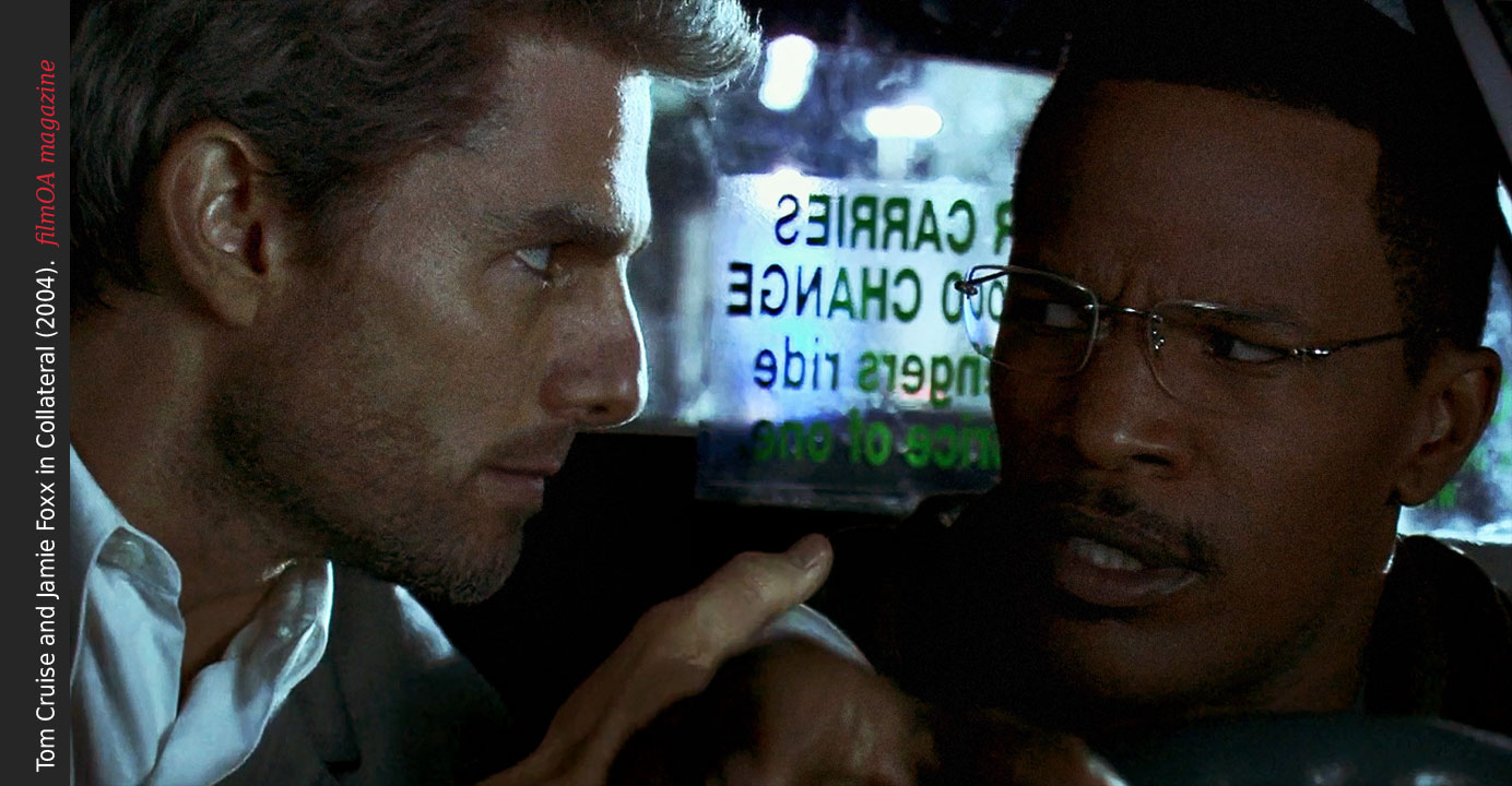 Tom Cruise grey hair tense Jamie Foxx Collateral