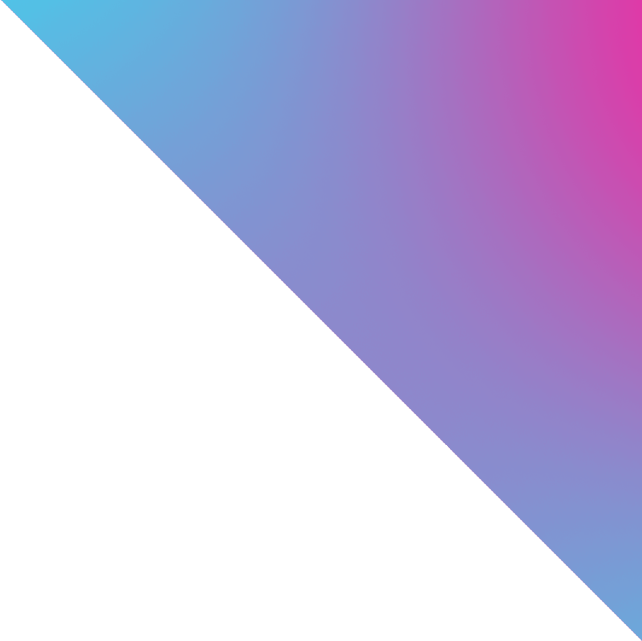 Blue Pink Corner Triangle PNG