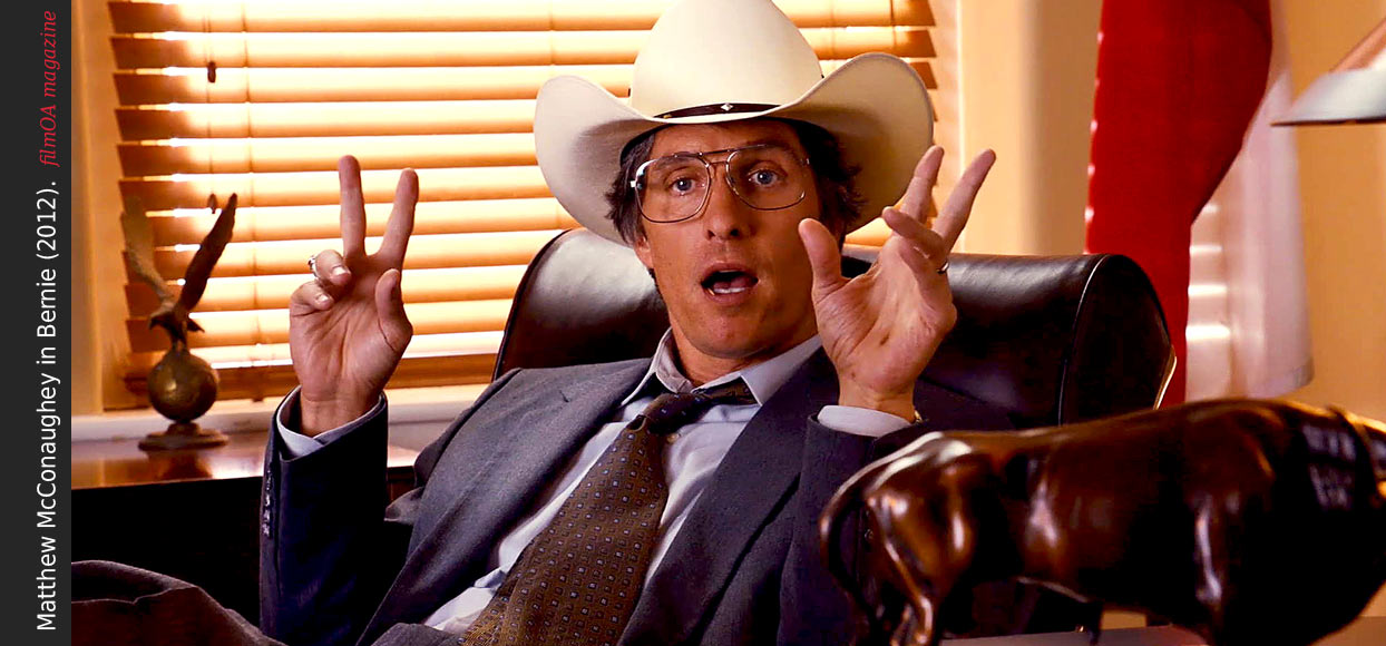 Matthew McConaughey cowboy hat glasses Bernie