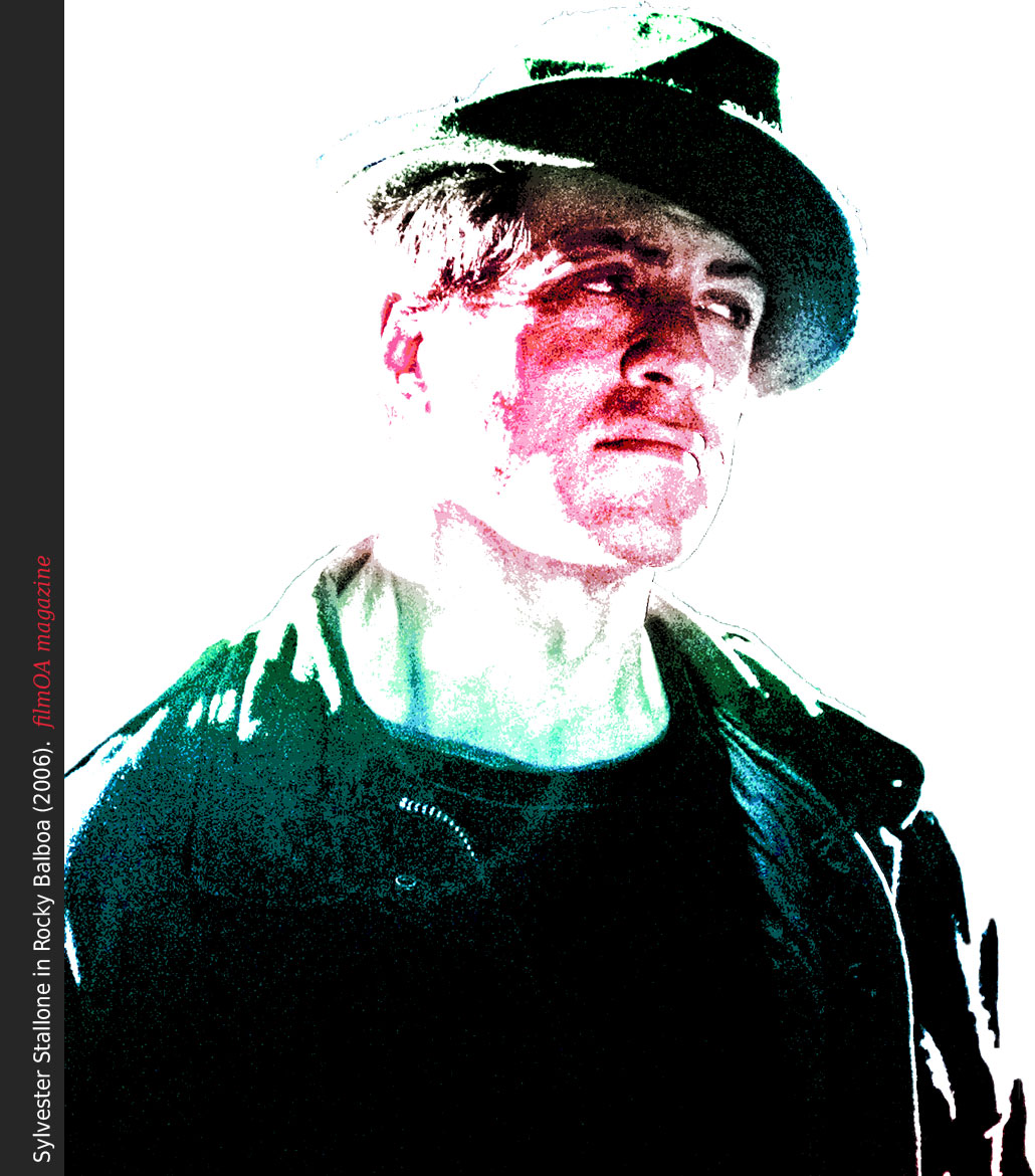 Sylvester Stallone Rocky poster art hat filmOA