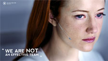 We are NOT an effective team. Andrea Riseborough in Oblivion