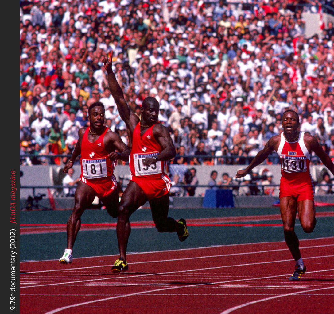 9.79* documentary Ben Johnson Carl Lewis