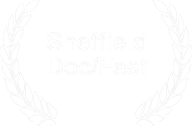 Sheffield doc fest logo transparant white