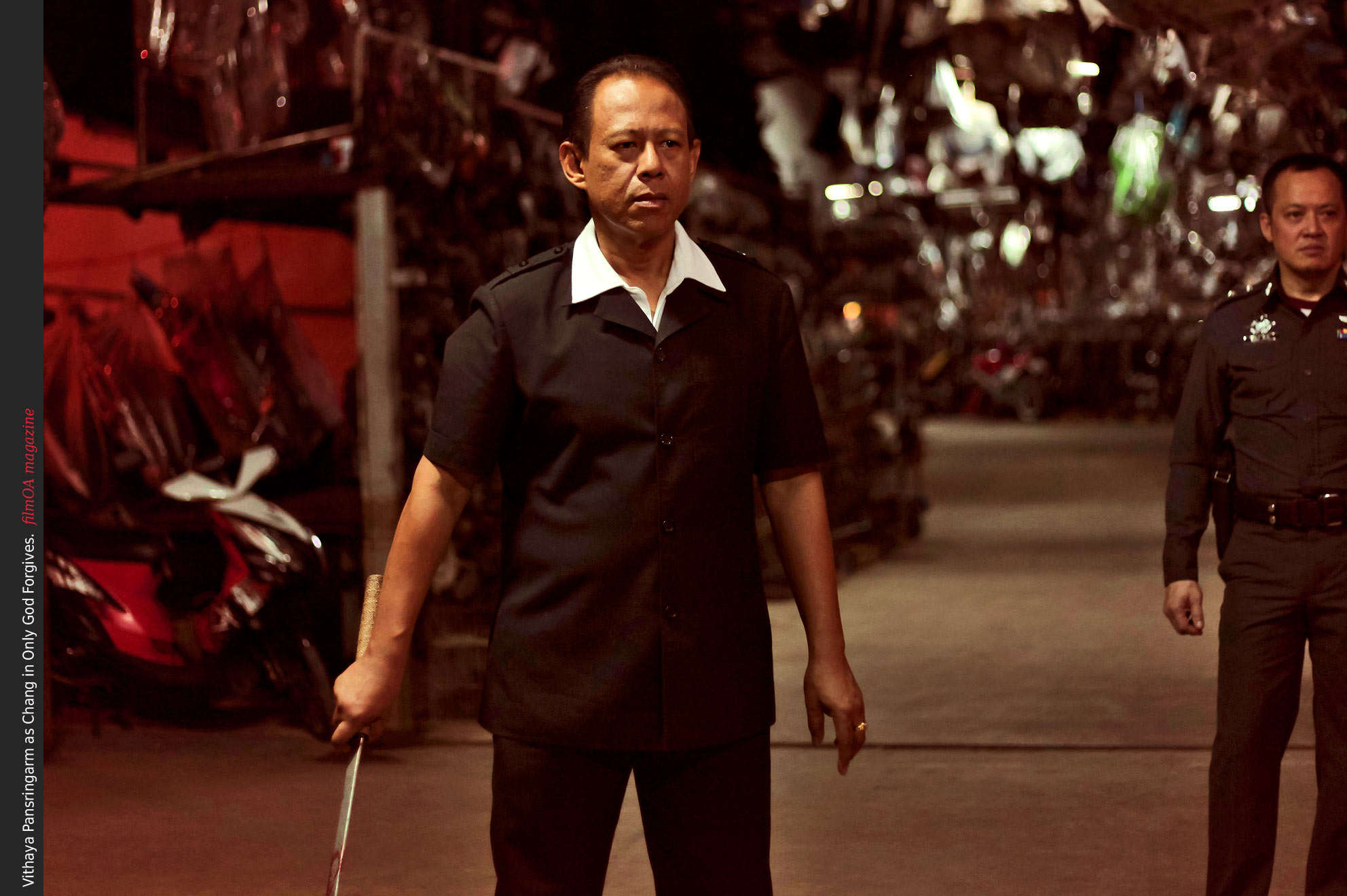 Vithaya Pansringarm as Chang asian sword guy Only God Forgives