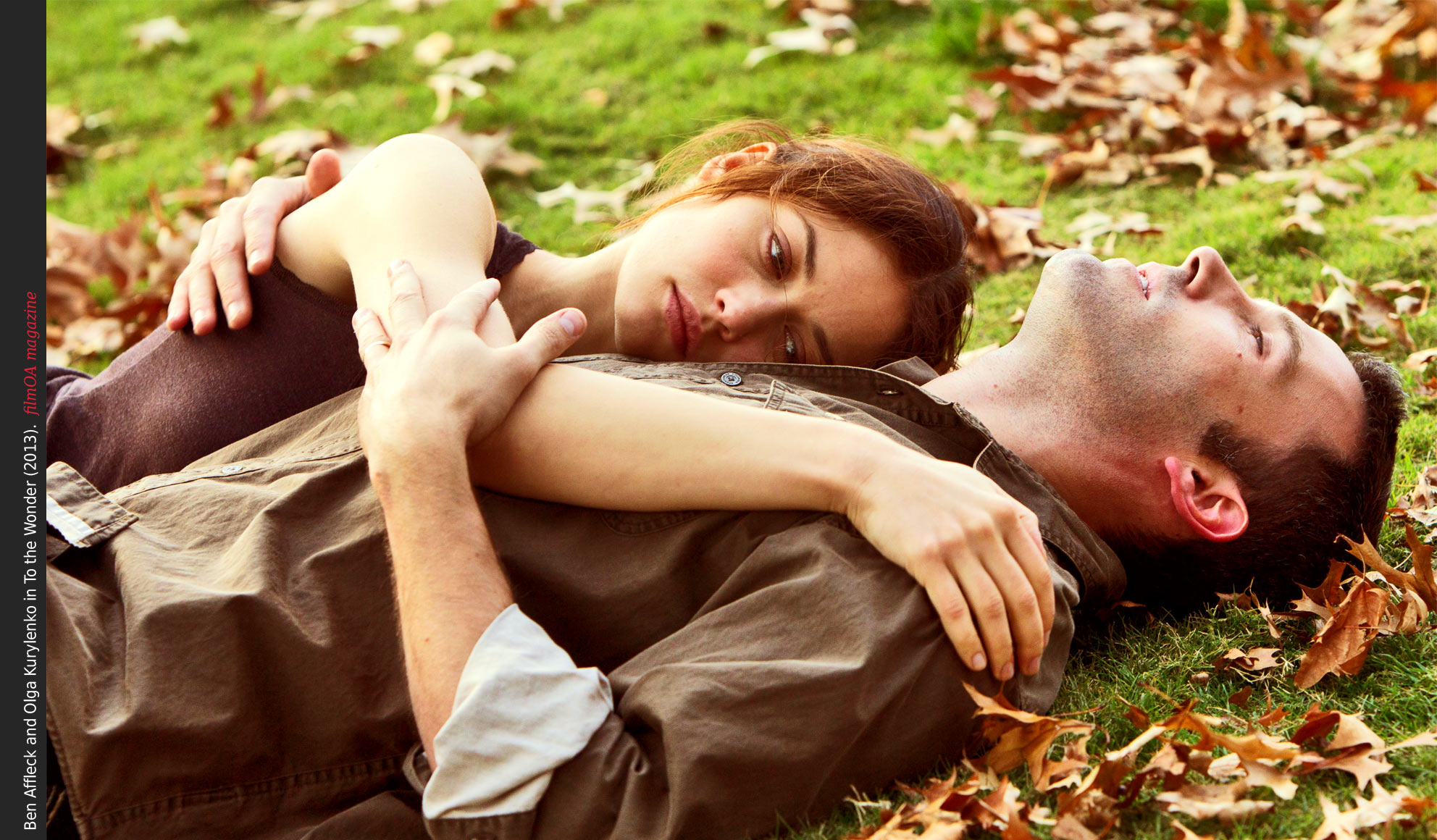 Ben Affleck Olga Kurylenko frolicking lovers To the Wonder