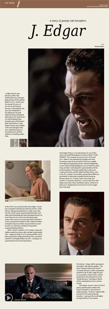 J. Edgar: a story of gossip and deception