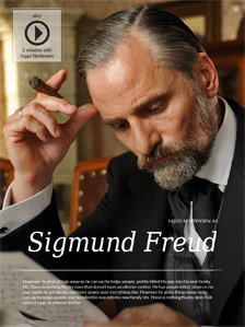 Viggo Mortensen as Sigmund Freud