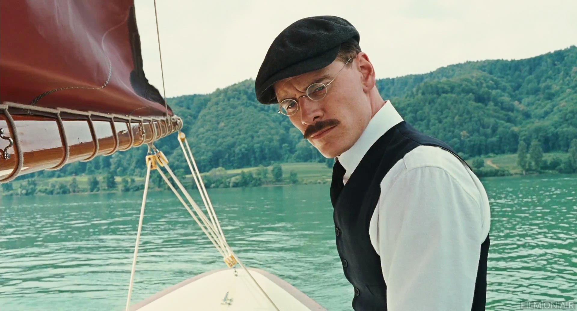 C J Jung On Boat
 in A Dangerous Method in A Dangerous Method