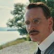 Fassbender As Jung Outside
 in A Dangerous Method