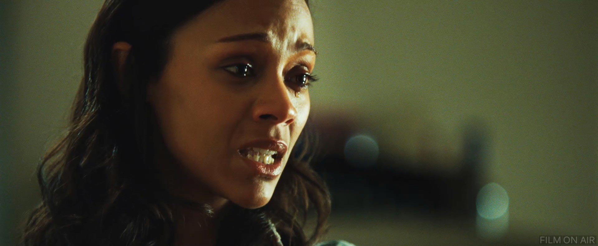 Zoe Saldana Cry
 in Colombiana in Colombiana