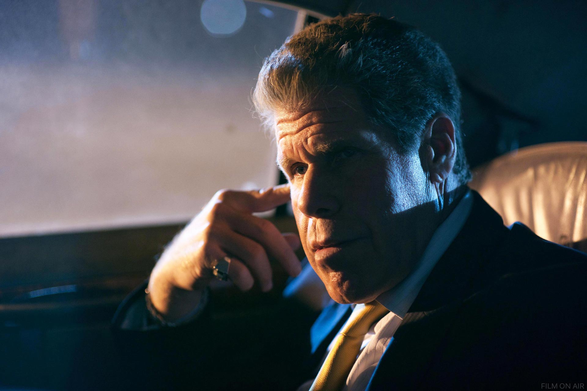 Ron Perlman Thinking
 in Drive in Drive
