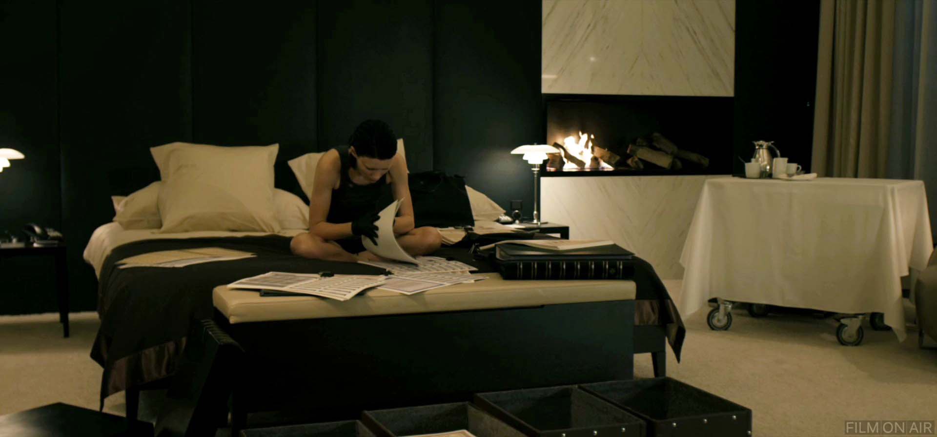 Docs On The Bed
 in The Girl with the Dragon Tattoo in The Girl with the Dragon Tattoo