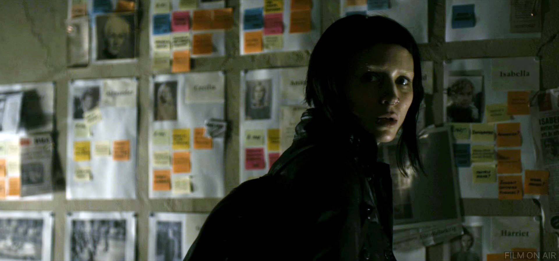 The Girl
 in The Girl with the Dragon Tattoo in The Girl with the Dragon Tattoo