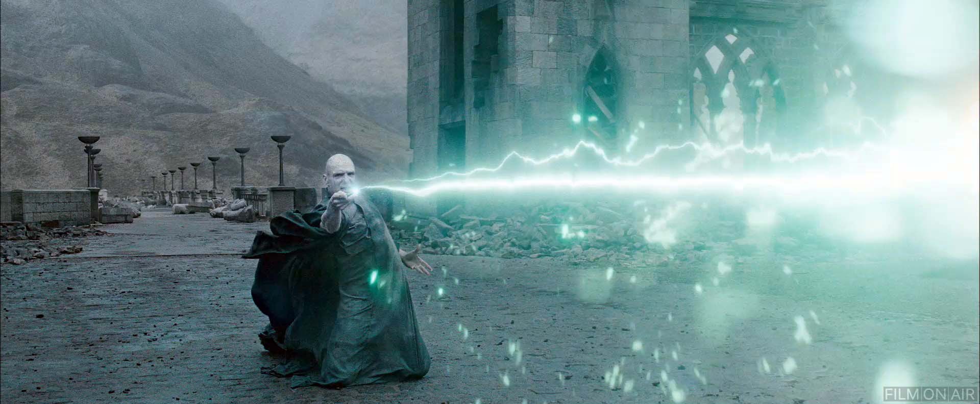 Lord Voldemort Wand Shot
 in Harry Potter and the Deathly Hallows Part 2 in Harry Potter and the Deathly Hallows Part 2