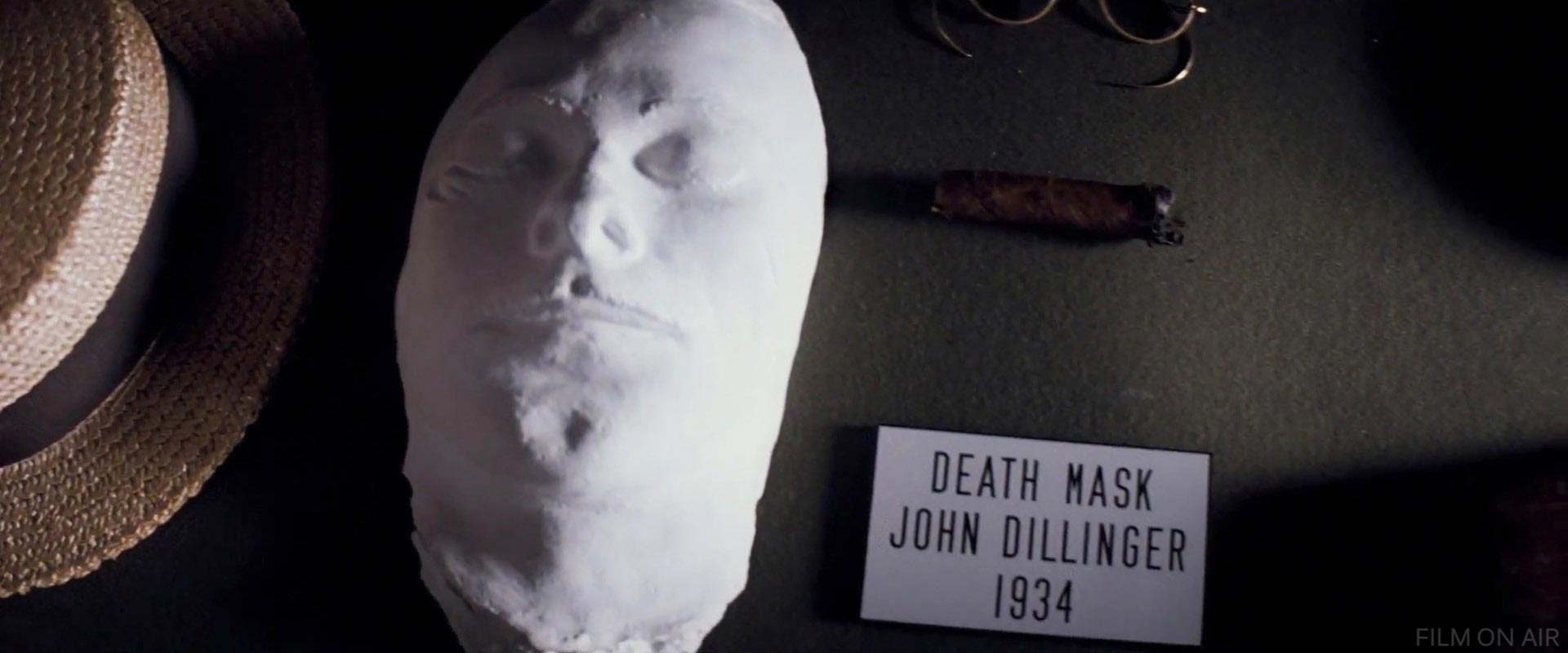 John Dillinger Mask in J. Edgar in J. Edgar