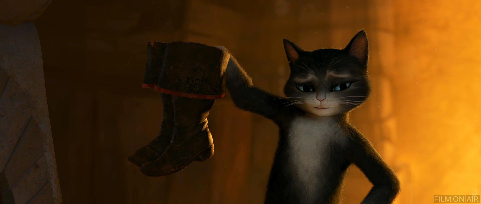 Kitty Softpaws Stole Boots
 in Puss in Boots in Puss in Boots