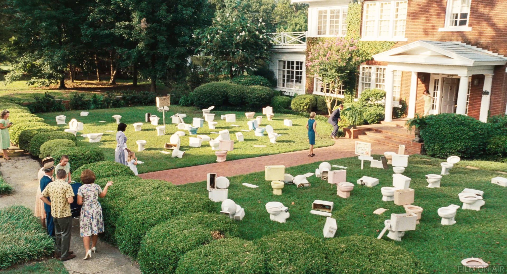 Toilets In Yard
 in The Help in The Help