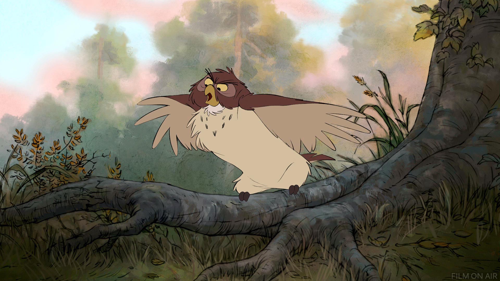 Angry Owl
 in Winnie the Pooh in Winnie the Pooh