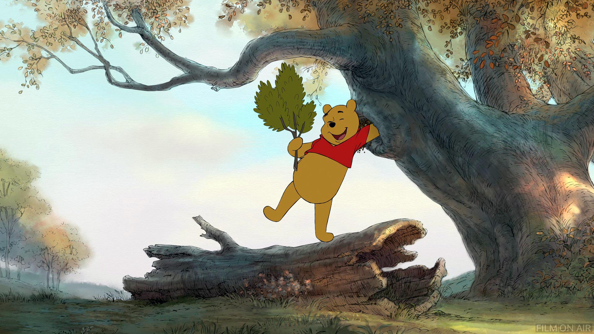 Pooh Getting Honey
 in Winnie the Pooh in Winnie the Pooh