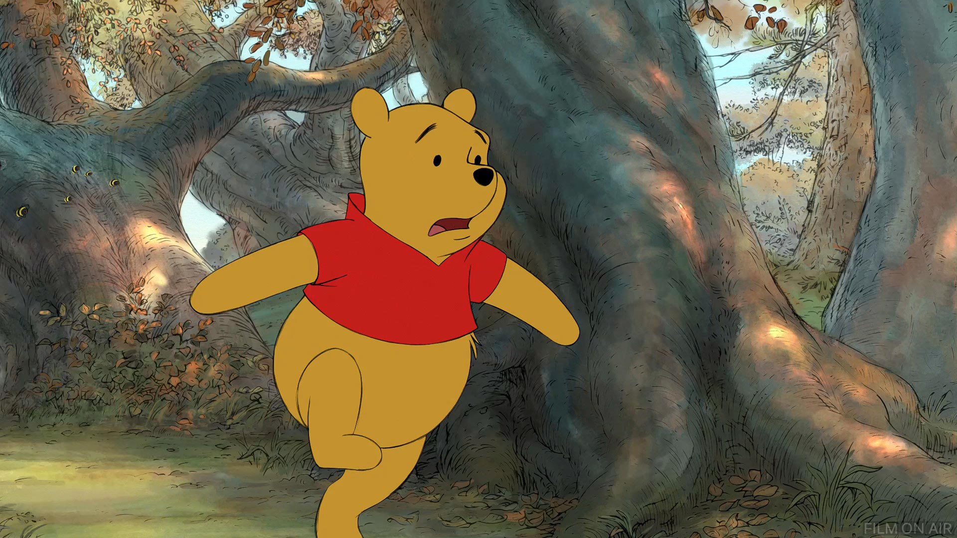 Pooh Running
 in Winnie the Pooh in Winnie the Pooh