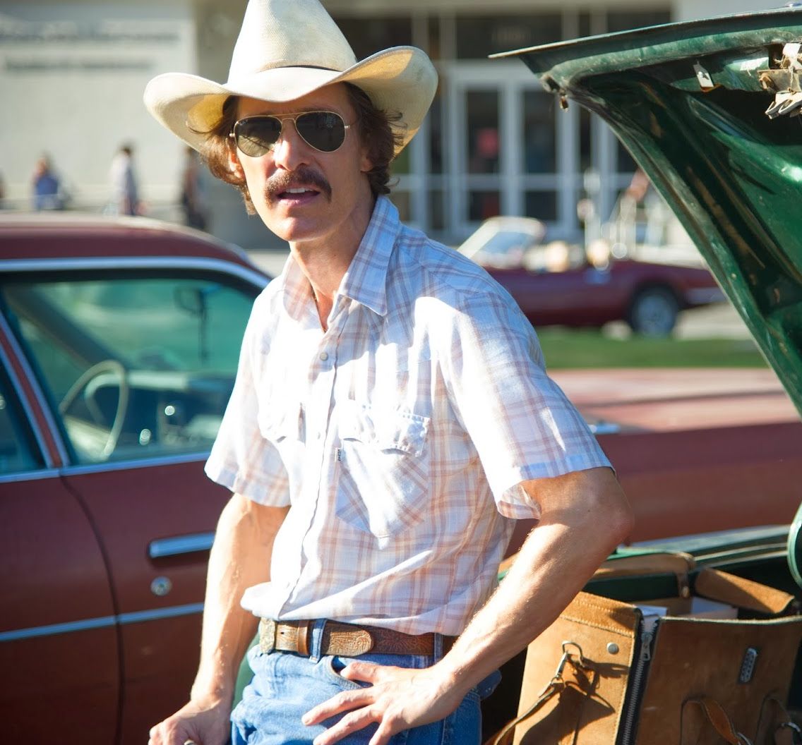 Matthew McConaughey is Texas electrician Ron Woodroof