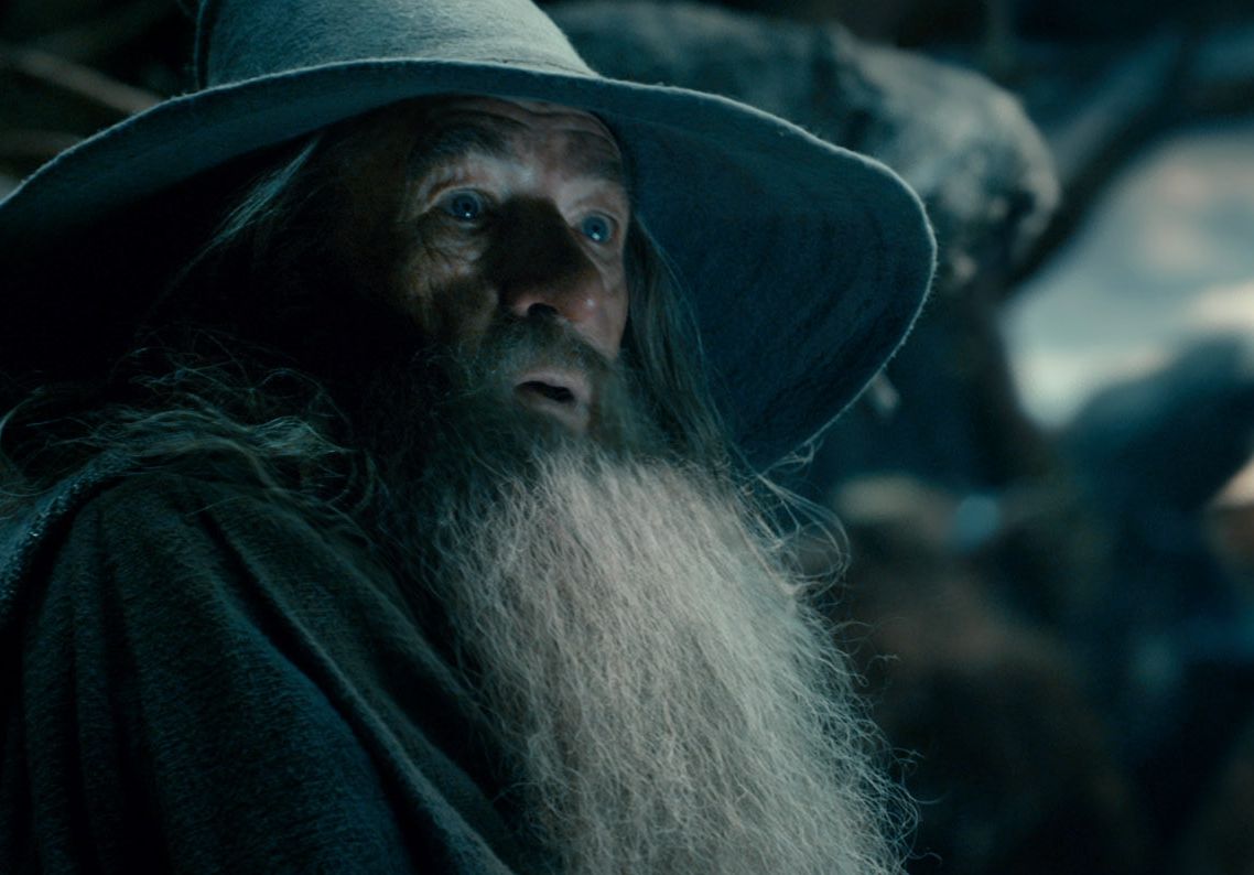 Gandalf baffled in Desolation of Smaug