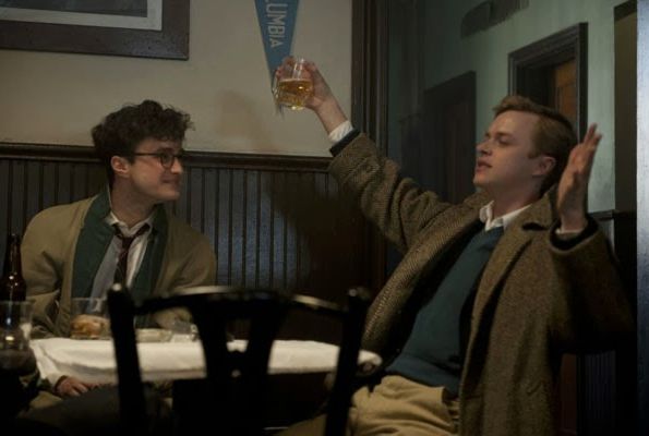 Daniel Radcliffe and Dane DeHaan have a drink in the 1944 dr
