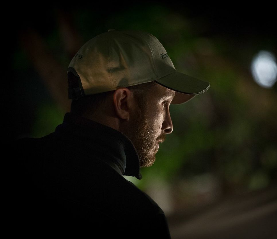 Darren Aronofsky on the set of Noah