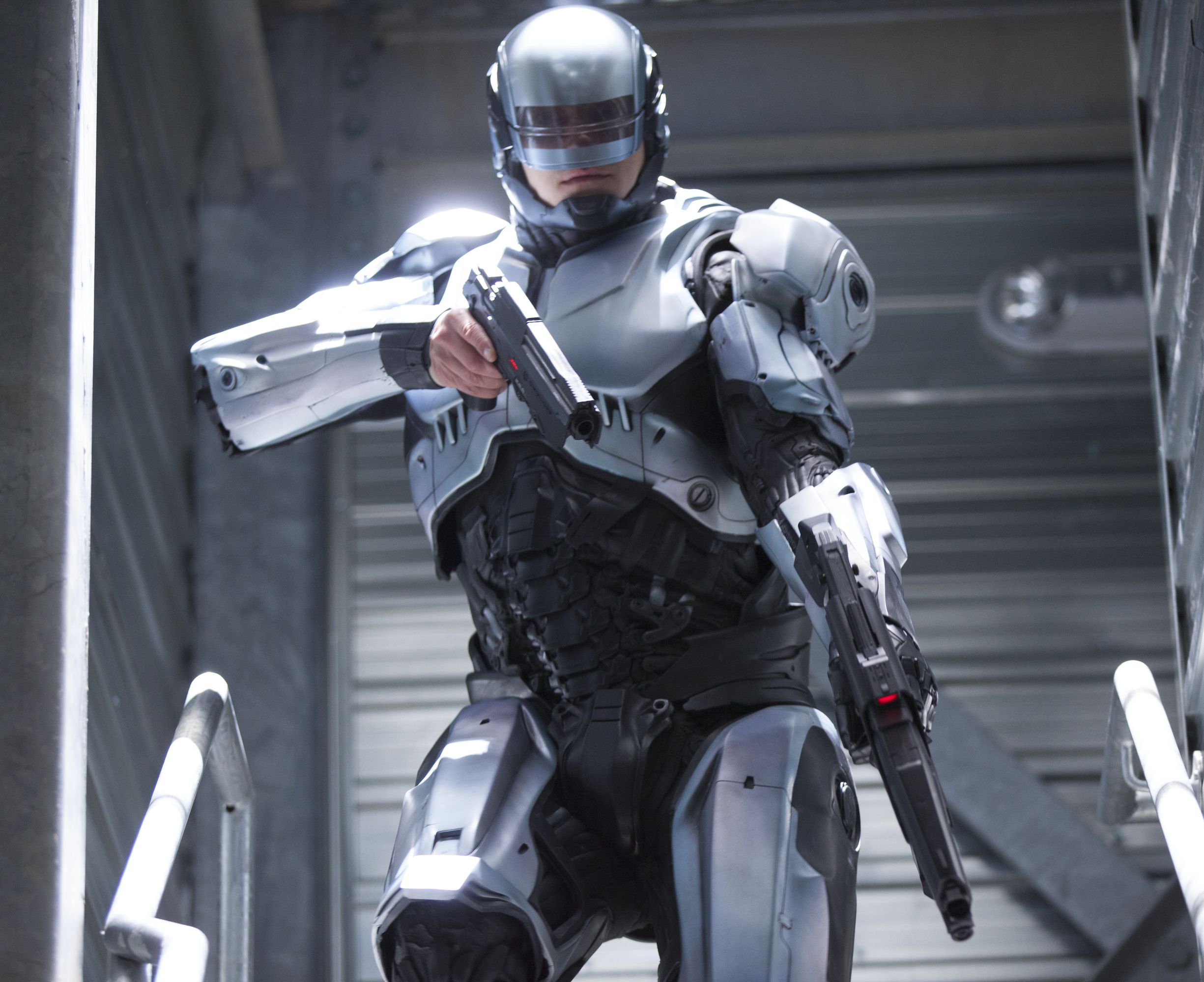 Big new RoboCop suit