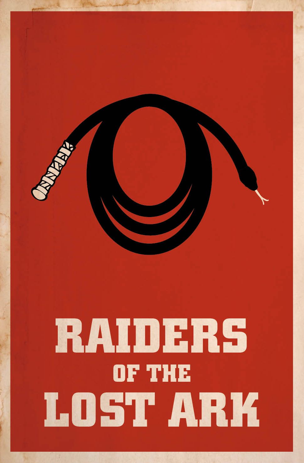Minimal Poster: Raiders Of The Lost Ark