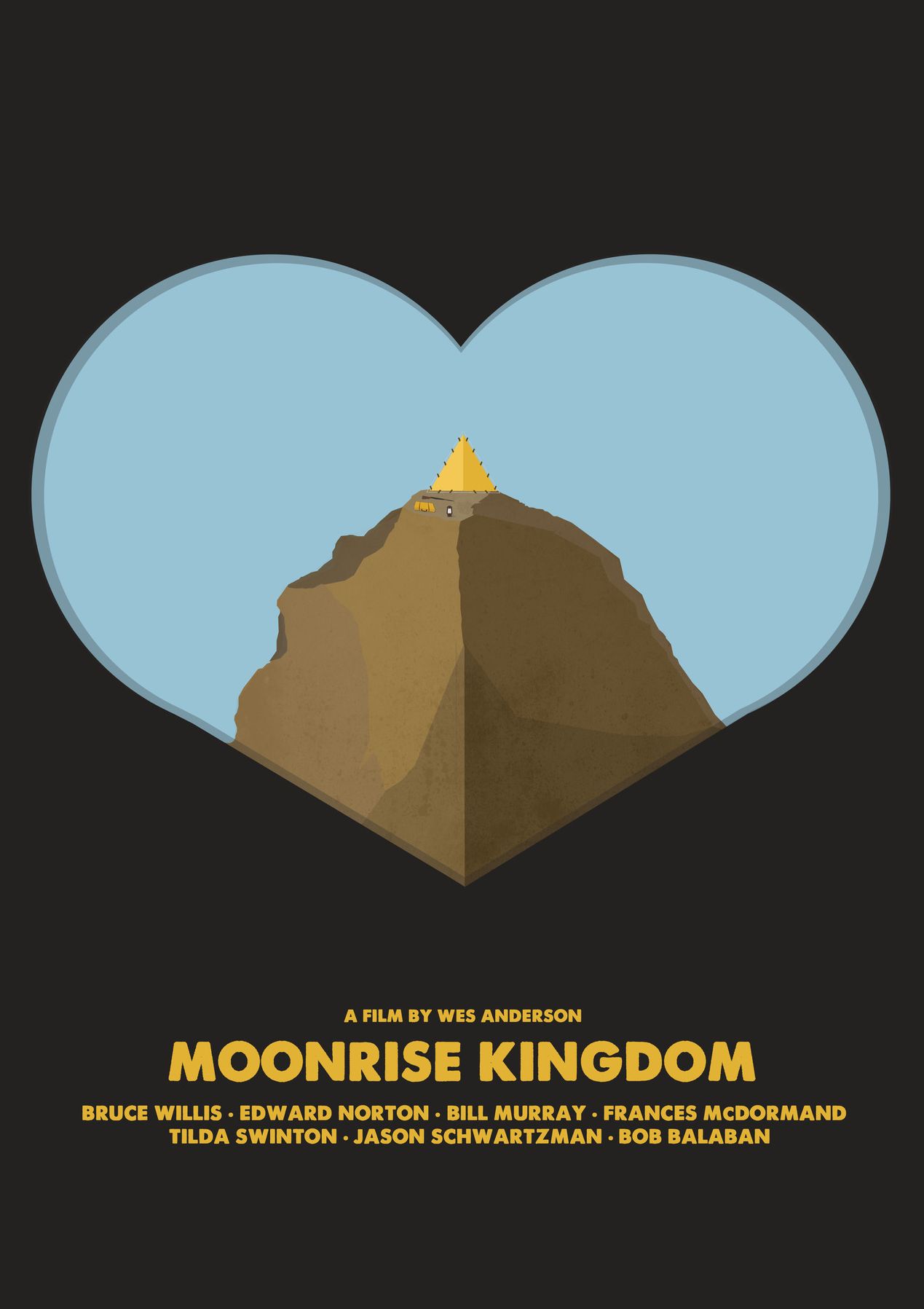 Minimal Poster: Moonrise Kingdom