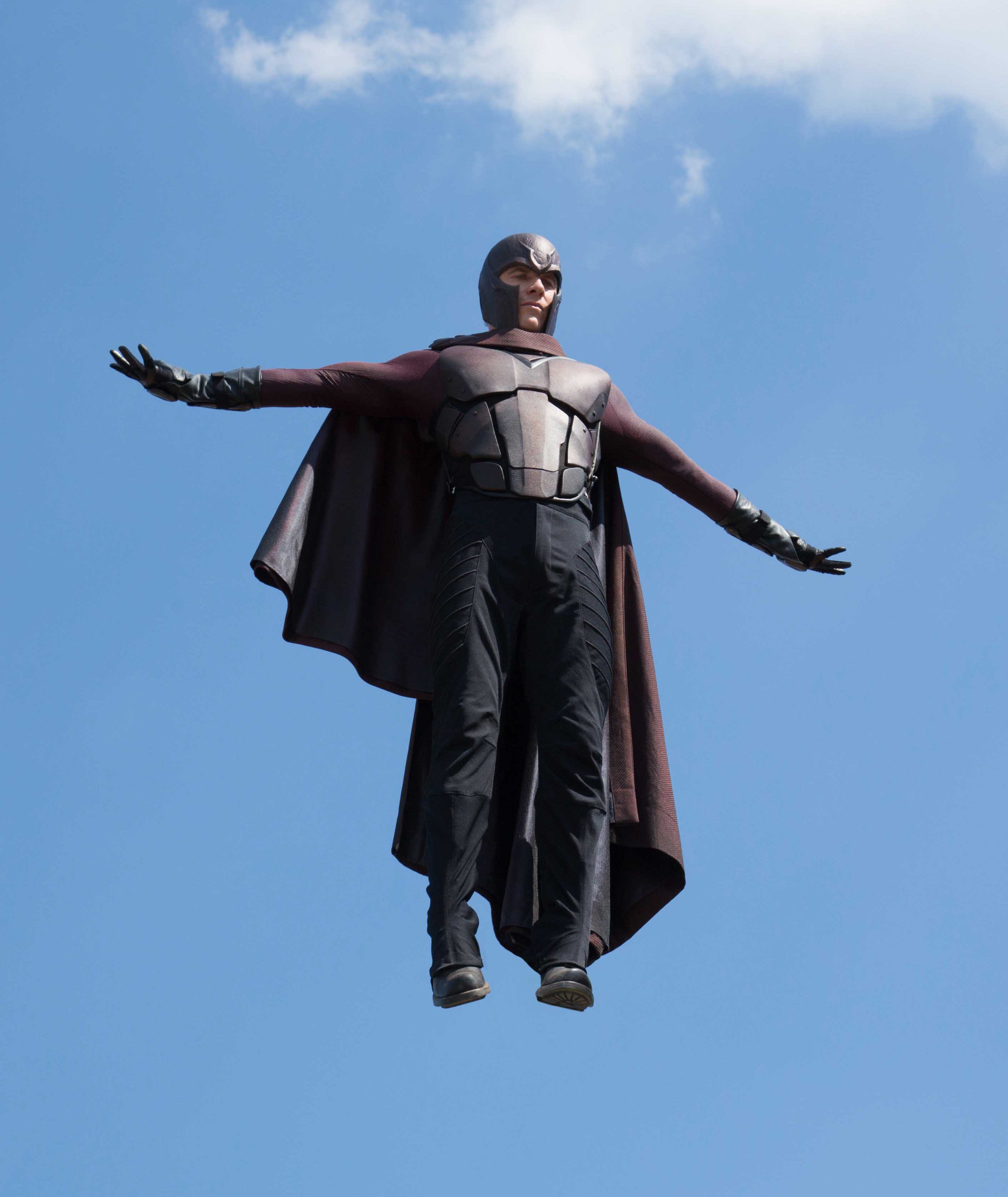 Flying around in X-Men: Days of Future Past