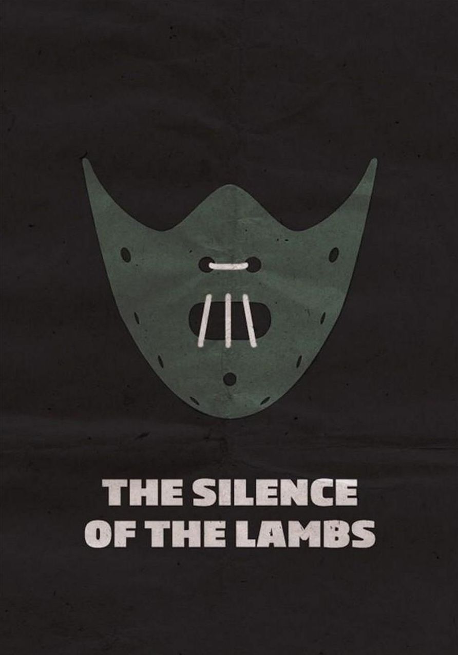 Minimal Poster: The Silence Of The Lambs