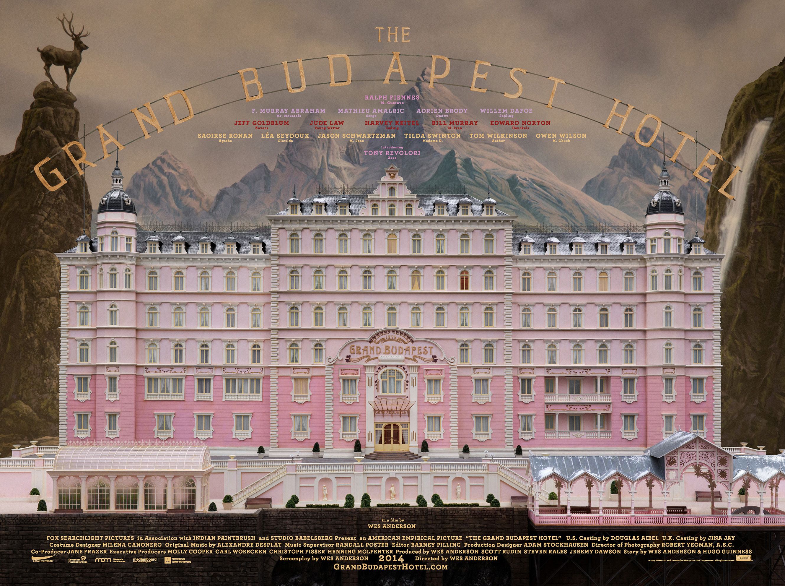 Best Posters Of 2013: The Grand Budapest Hotel