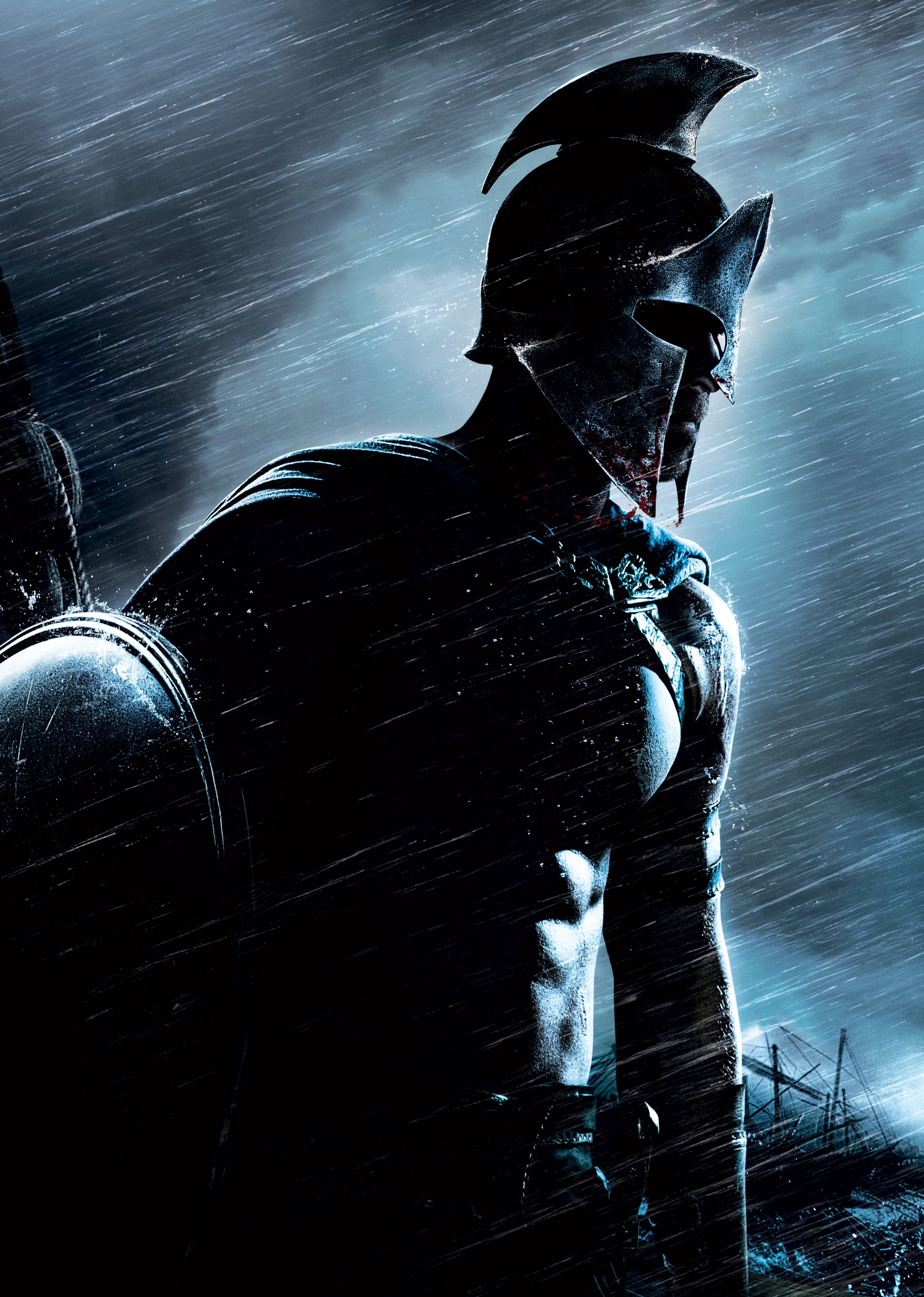 Black armor in 300: Rise of an Empire