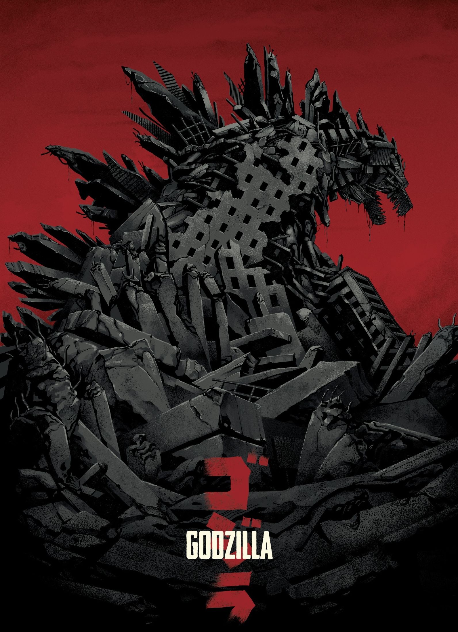 Teaser poster for Godzilla
