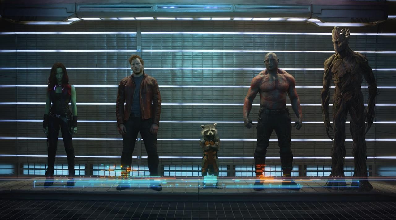Guardians Of The Galaxy line-up