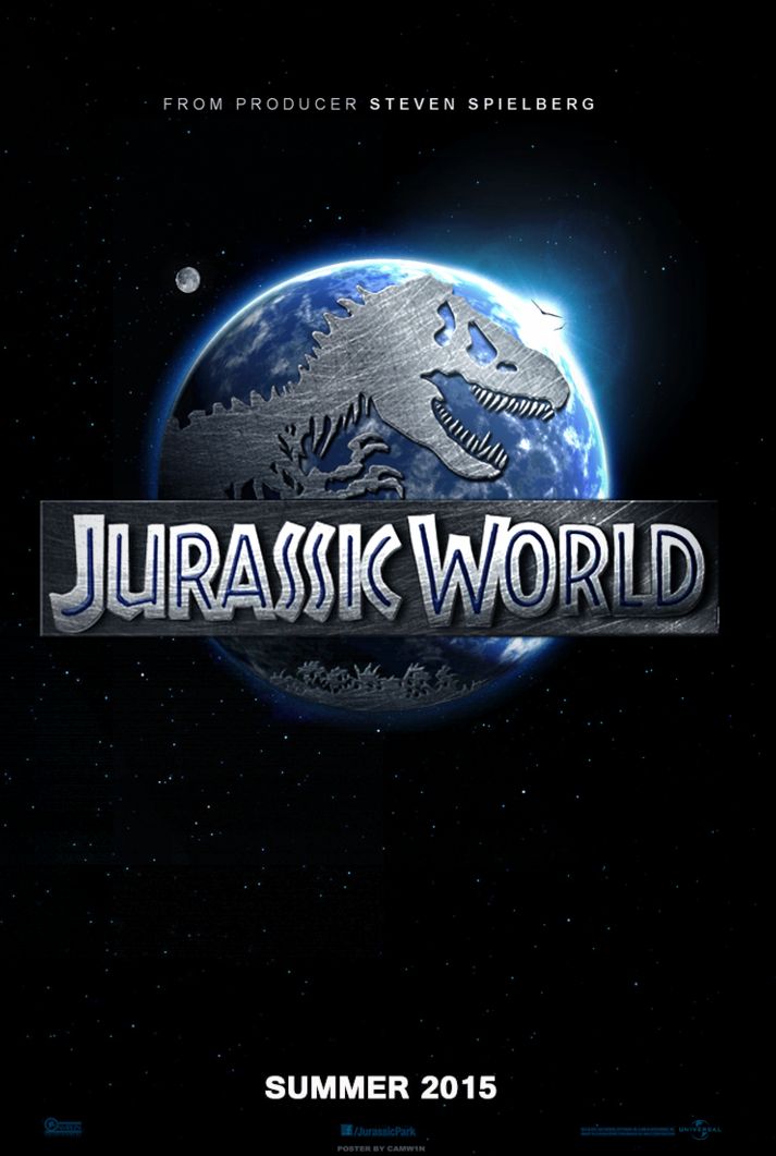 Teaser poster for Jurassic World, set for release in 2015