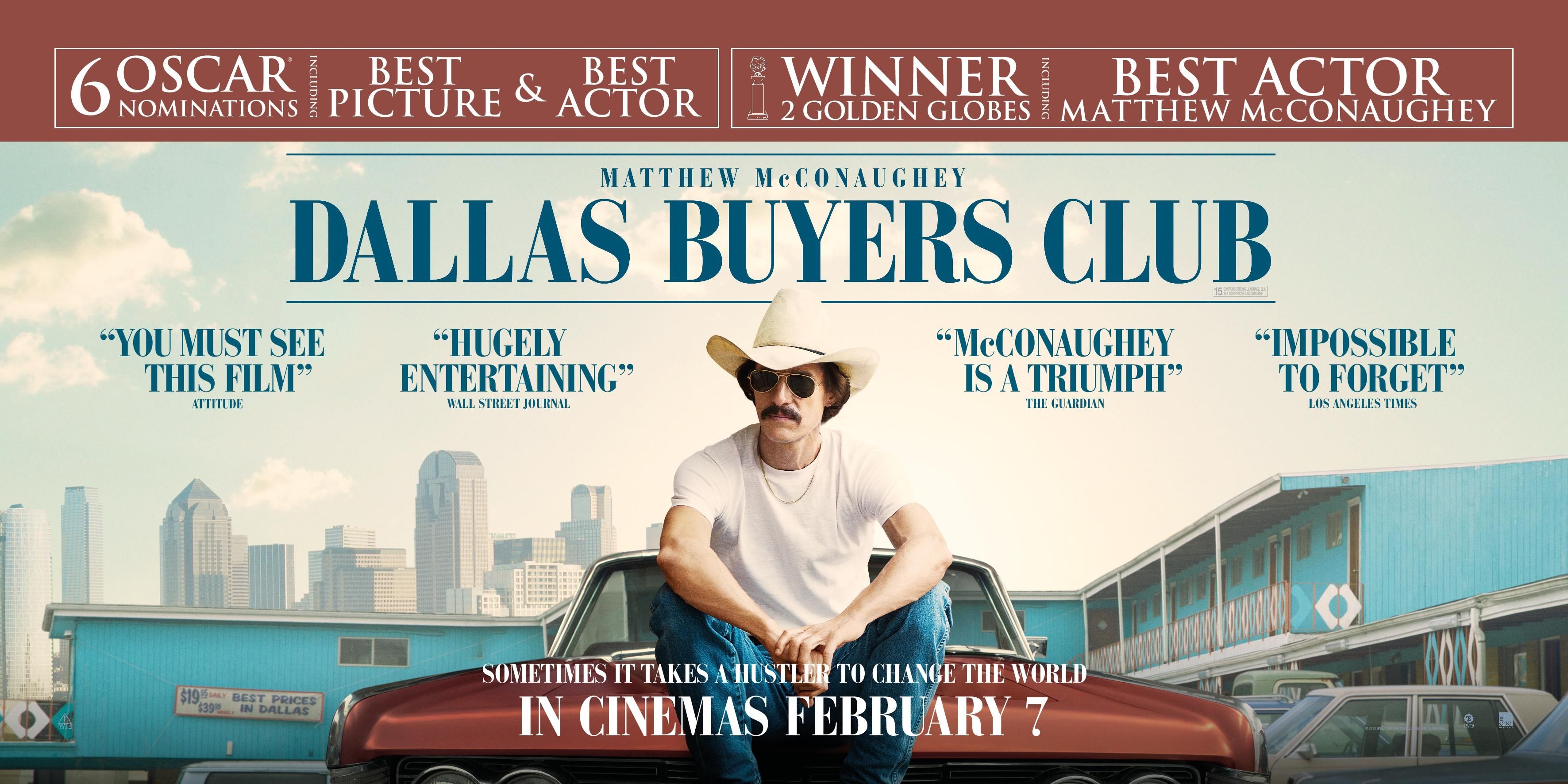 Dallas Buyers Club in UK cinemas today!