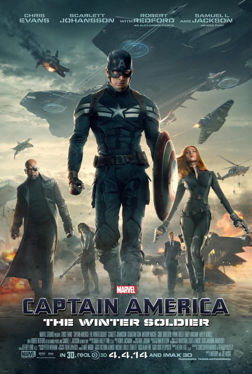 Latest Captain America: The Winter Soldier poster