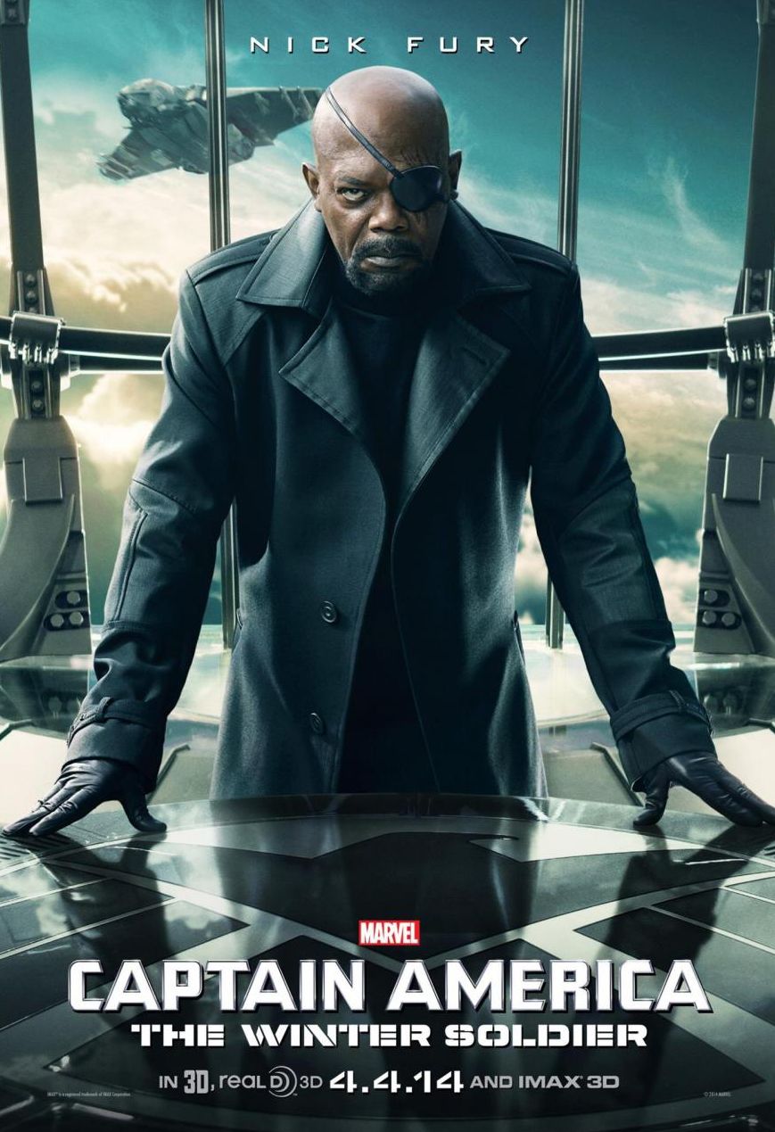 Nick Fury in Captain America: The Winter Soldier