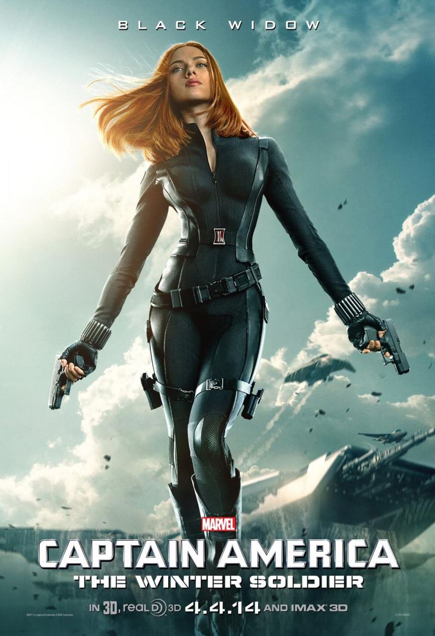 Black Widow in Captain America: The Winter Soldier