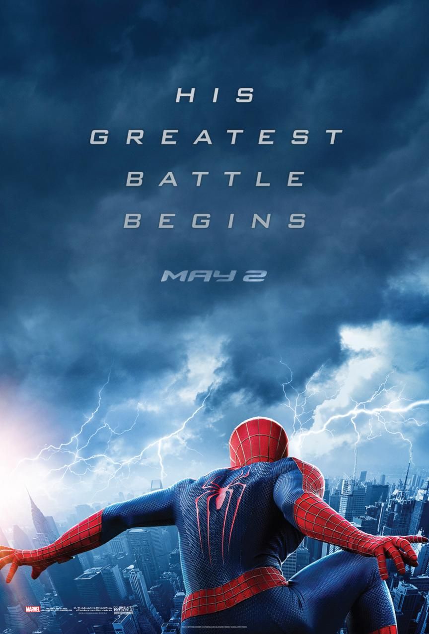 New teaser poster for The Amazing Spider-Man 2 