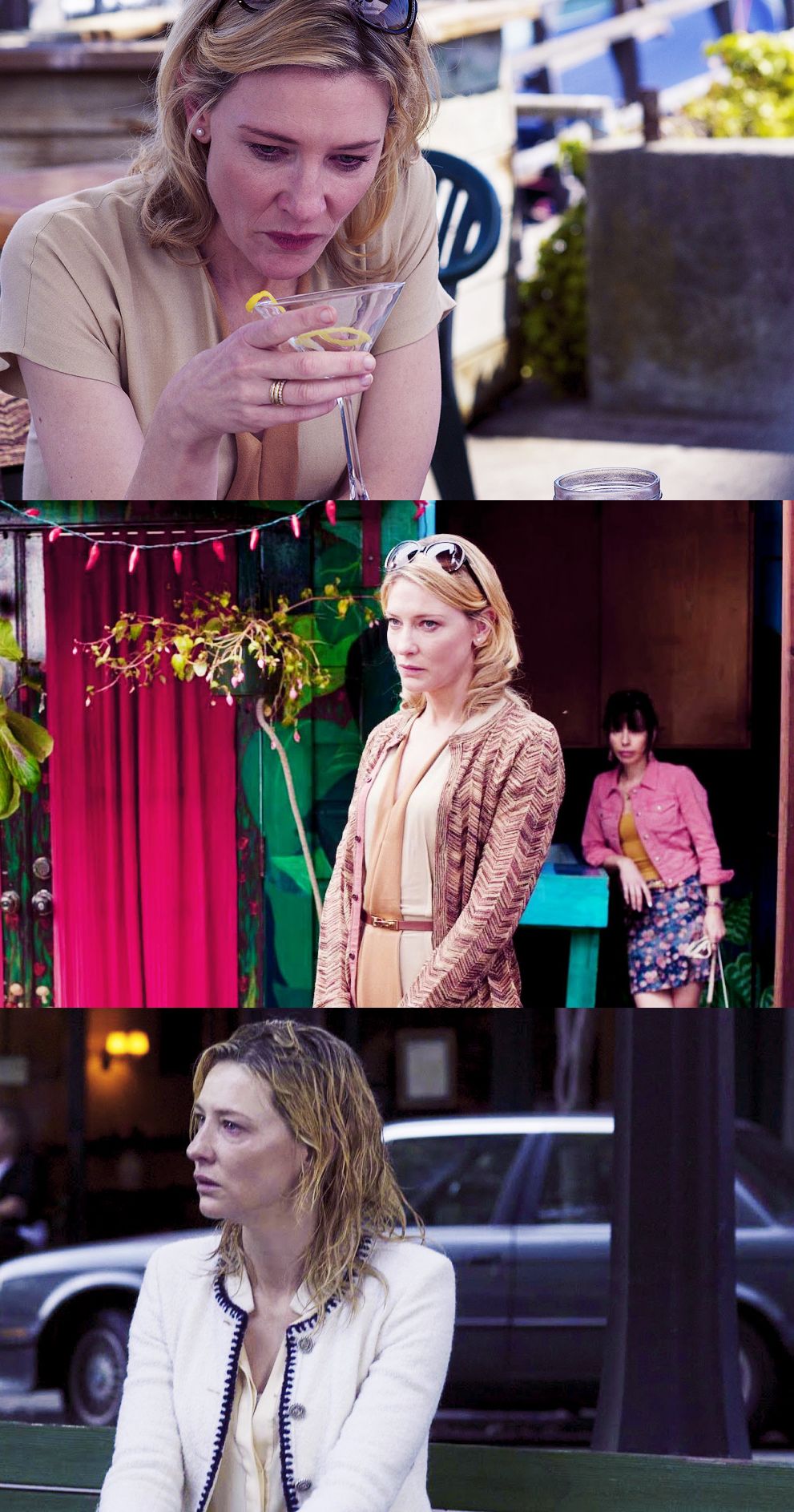 Cate Blanchett as socialite Jasmine
