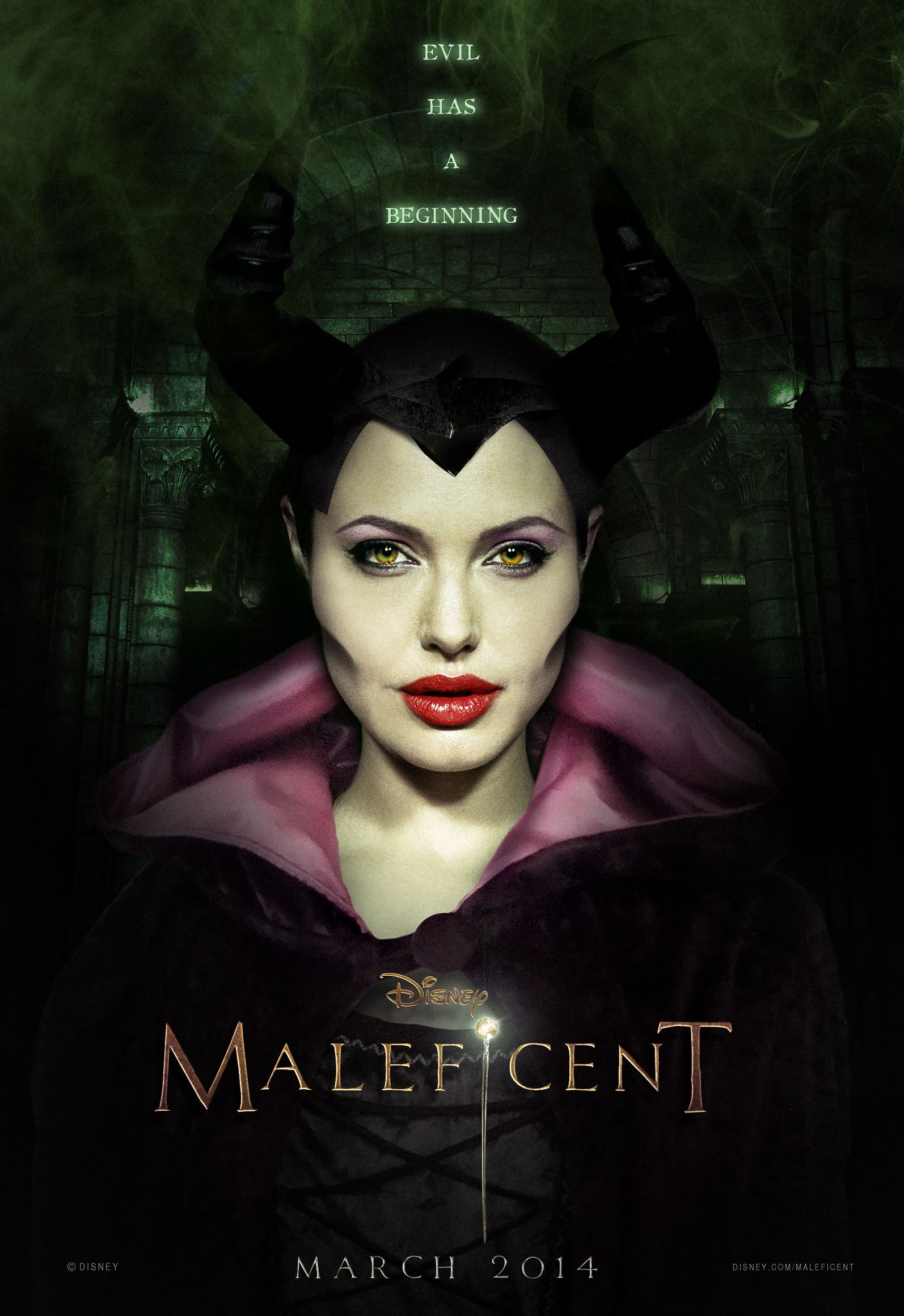 New poster for Disney&#039;s Maleficent